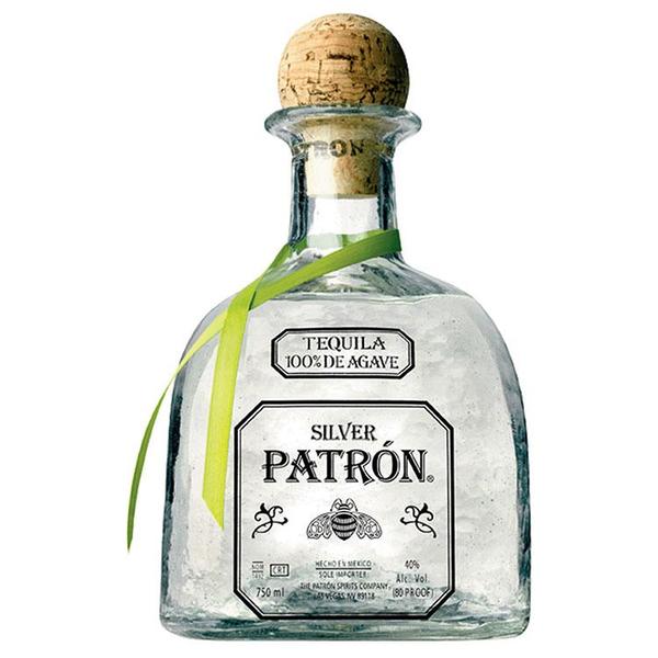 Order Patron Silver Tequila 750 ml. Bottle food online from Turf Liquor store, Winton on bringmethat.com