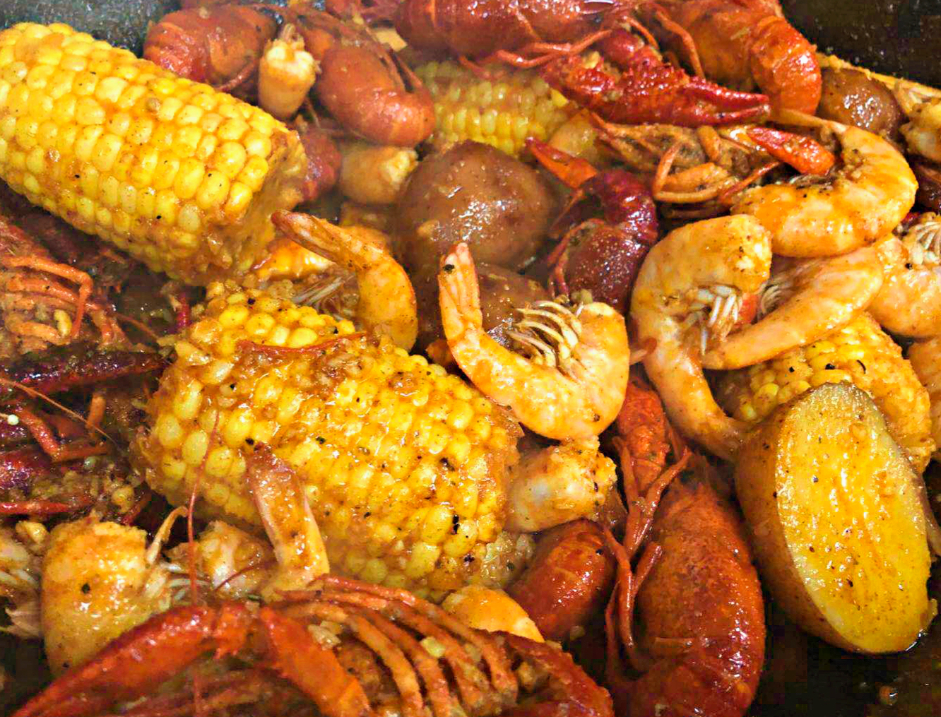 Order Dinner Combo #1 food online from Storming Crab store, Albuquerque on bringmethat.com