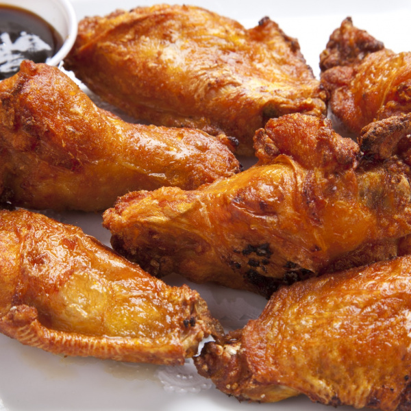 Order 4. Golden Fried Chicken Wings food online from Big Chopsticks store, Costa Mesa on bringmethat.com