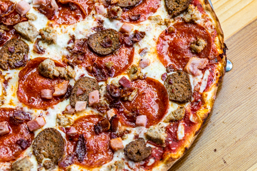 Order Mizza  food online from East Side Pies store, Austin on bringmethat.com