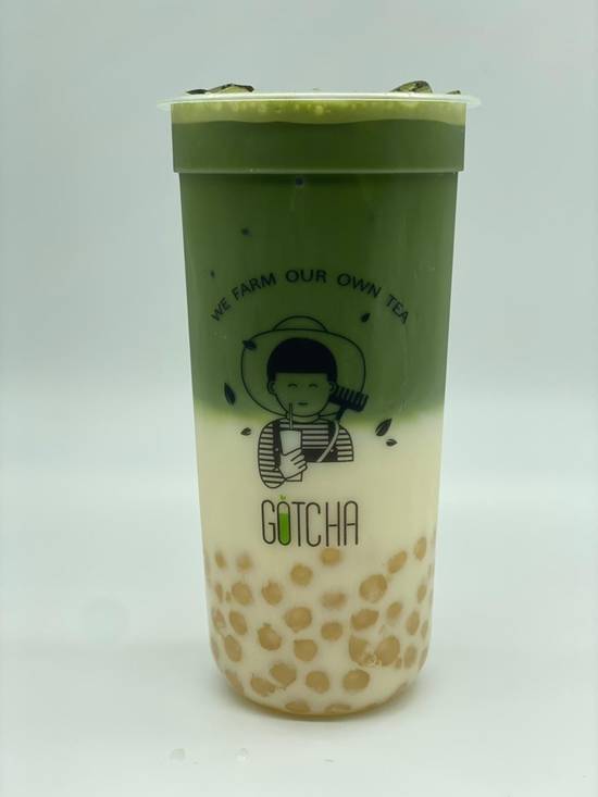 Order Uji Matcha Latte food online from Gotcha Fresh Tea store, Costa Mesa on bringmethat.com