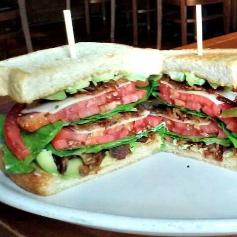 Order Salmon BLT Sandwich food online from The Lodge: A Sportsman's Grill store, Charlotte on bringmethat.com