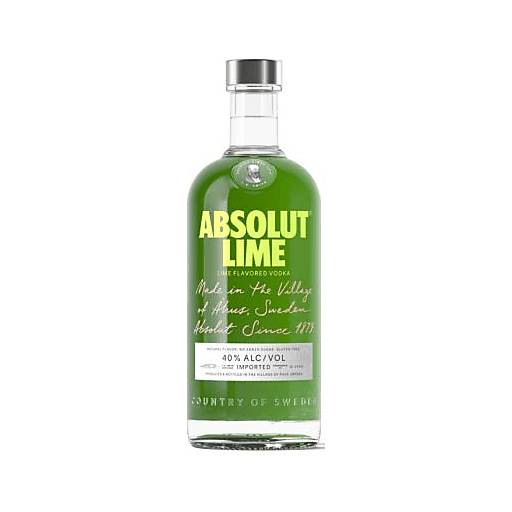 Order Absolut Lime Vodka 750ml (750 ML) 115830 food online from Bevmo! store, Fairfield on bringmethat.com