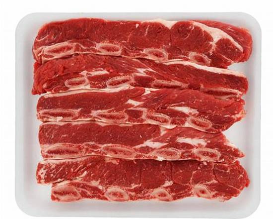 Order Beef Chuck Short Ribs Flanken (Lb) food online from Ctown Supermarkets store, Uniondale on bringmethat.com