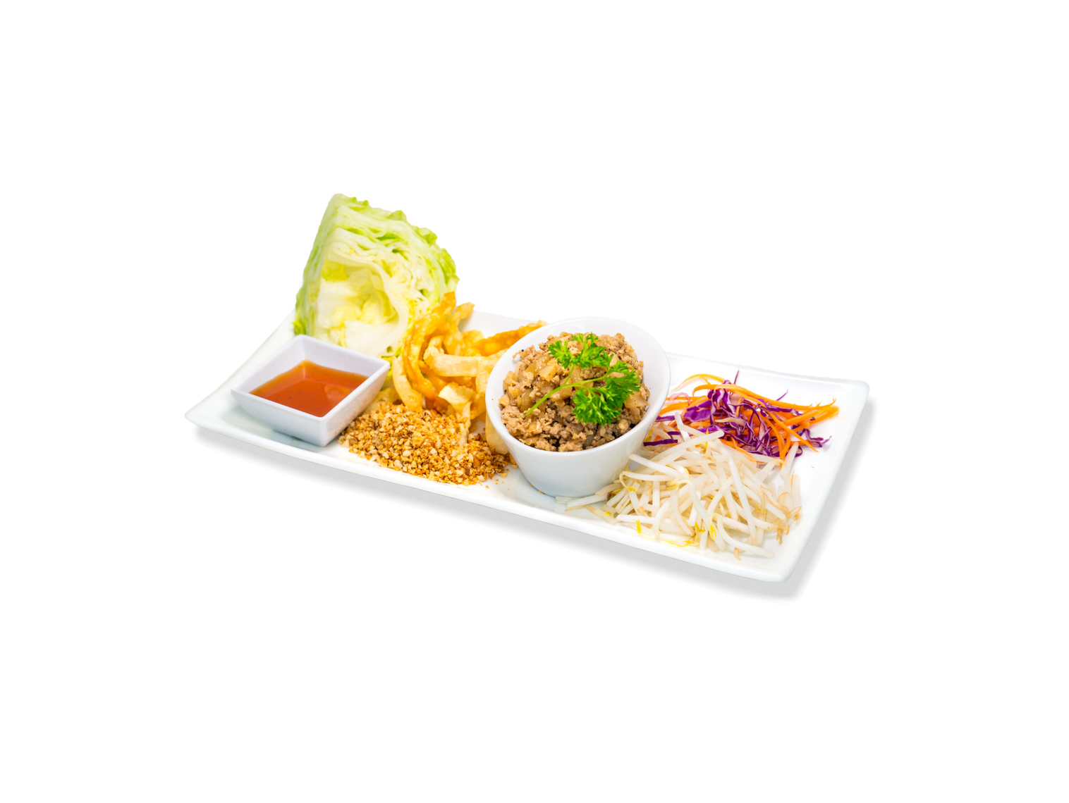 Order Thai Lettuce Cups food online from Thai On Main store, Seal Beach on bringmethat.com