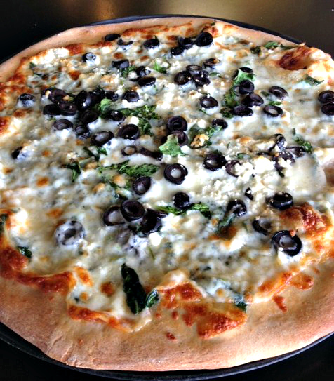 Order The Greek Pizza food online from Craigo's Pizza & Pastaria store, Austin on bringmethat.com