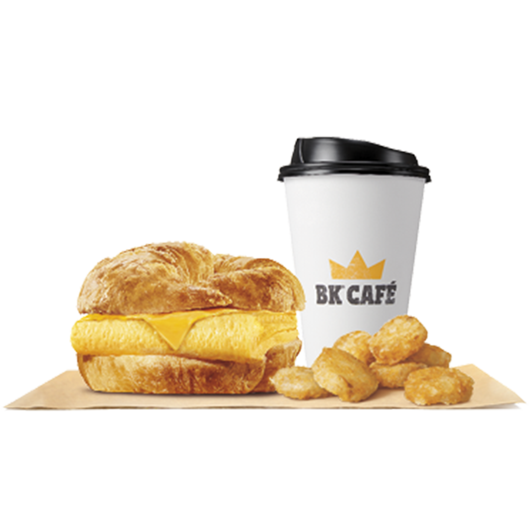 Order Egg & Cheese CROISSAN WICH® Meal food online from Burger King store, Harrisburg on bringmethat.com