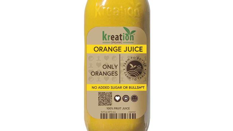 Order Orange Juice 32 oz  food online from Kreation store, El Segundo on bringmethat.com