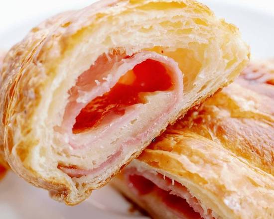 Order Ham and Swiss Cheese Croissant food online from Dawn Donuts store, League City on bringmethat.com