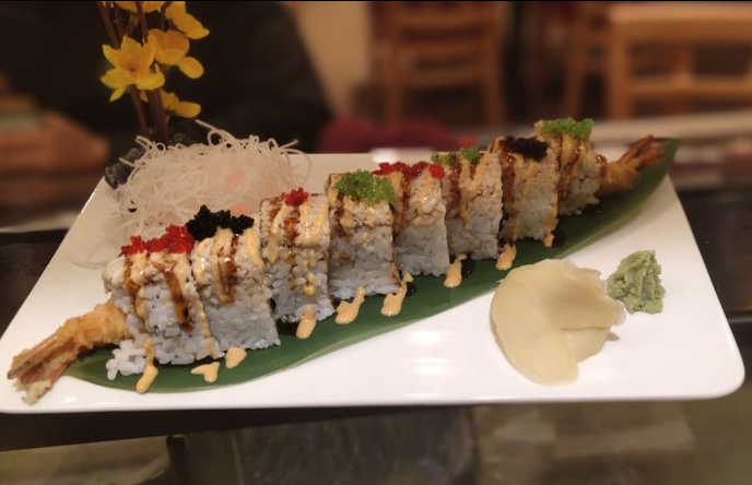 Order Pretty Angel Roll food online from Chius Sushi store, Baltimore on bringmethat.com