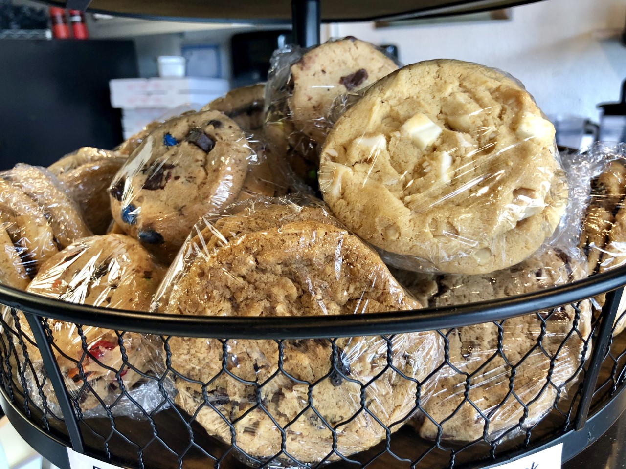 Order Fresh Baked Chocolate Chip Cookies food online from Slice Pizzeria store, Barrington on bringmethat.com
