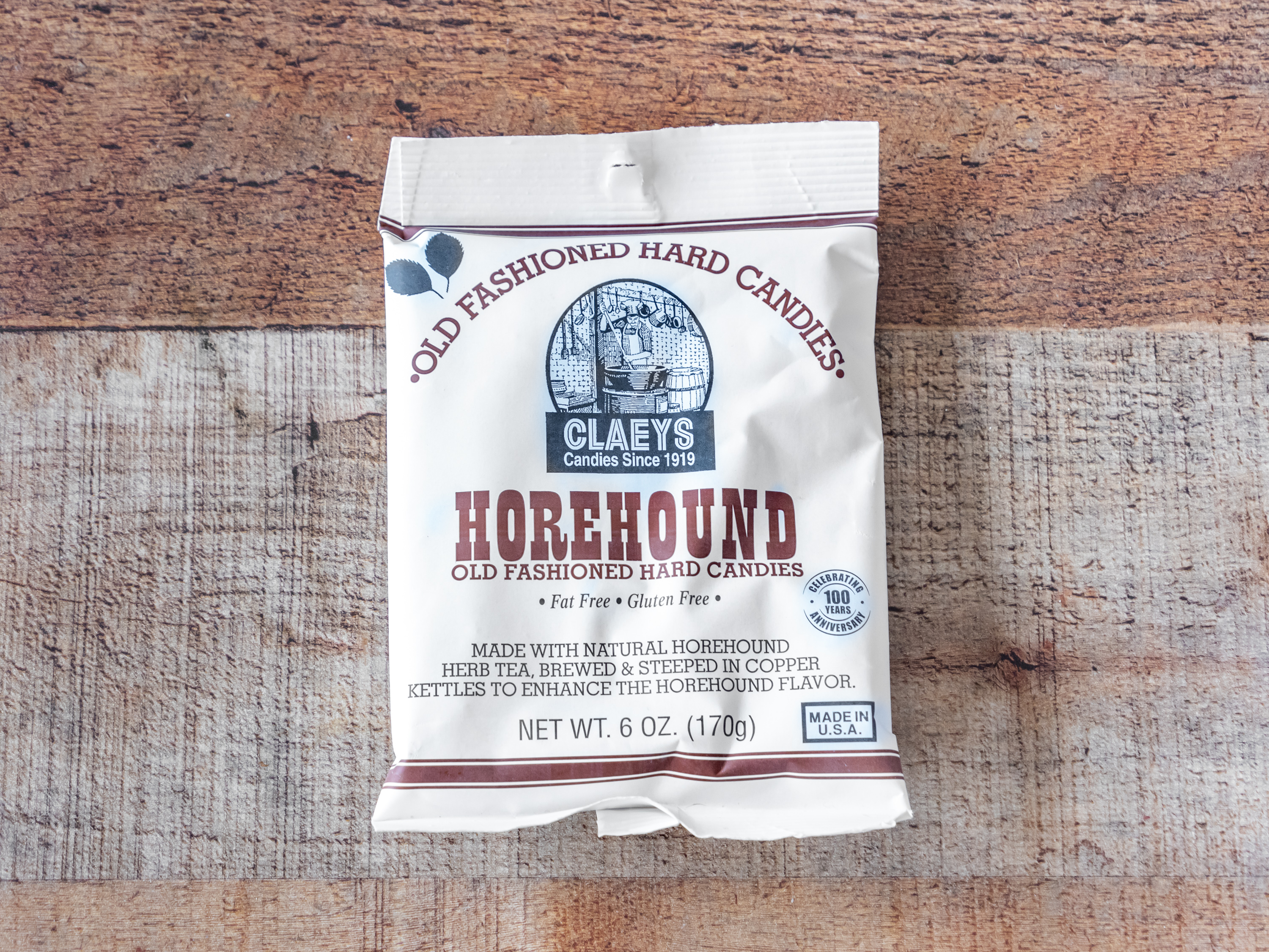 Order 2 Bags of Clay Horehound Hard Candy food online from The Peppermint Stick Candy Store store, Boyertown on bringmethat.com