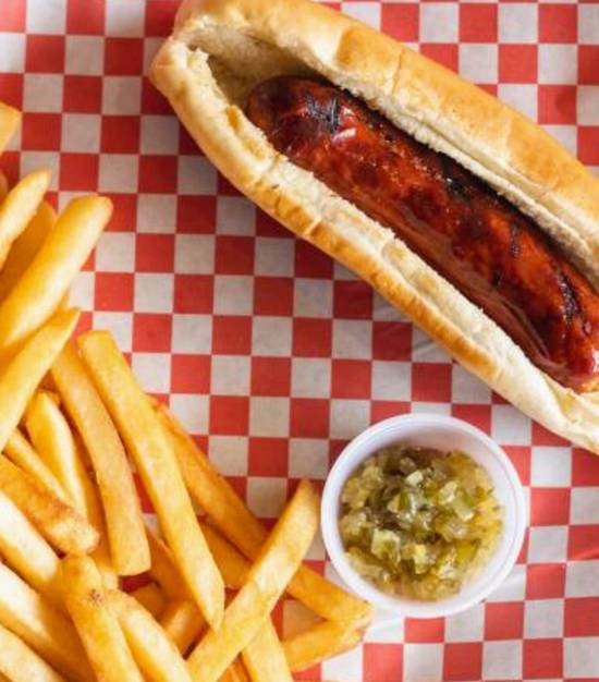 Order Hot Link food online from Hall Of Flame Burgers store, San Francisco on bringmethat.com