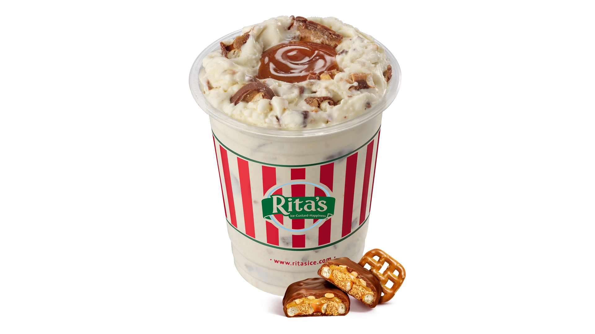Order REESE'S® Take 5 Concrete food online from Rita's Italian Ice store, Point Pleasant on bringmethat.com