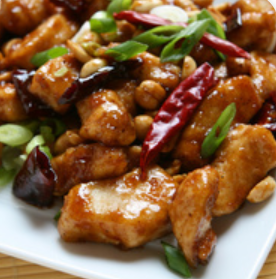 Order Szechuan Chicken Dinner food online from Yum Asian Fusion & Sushi store, Commerce City on bringmethat.com