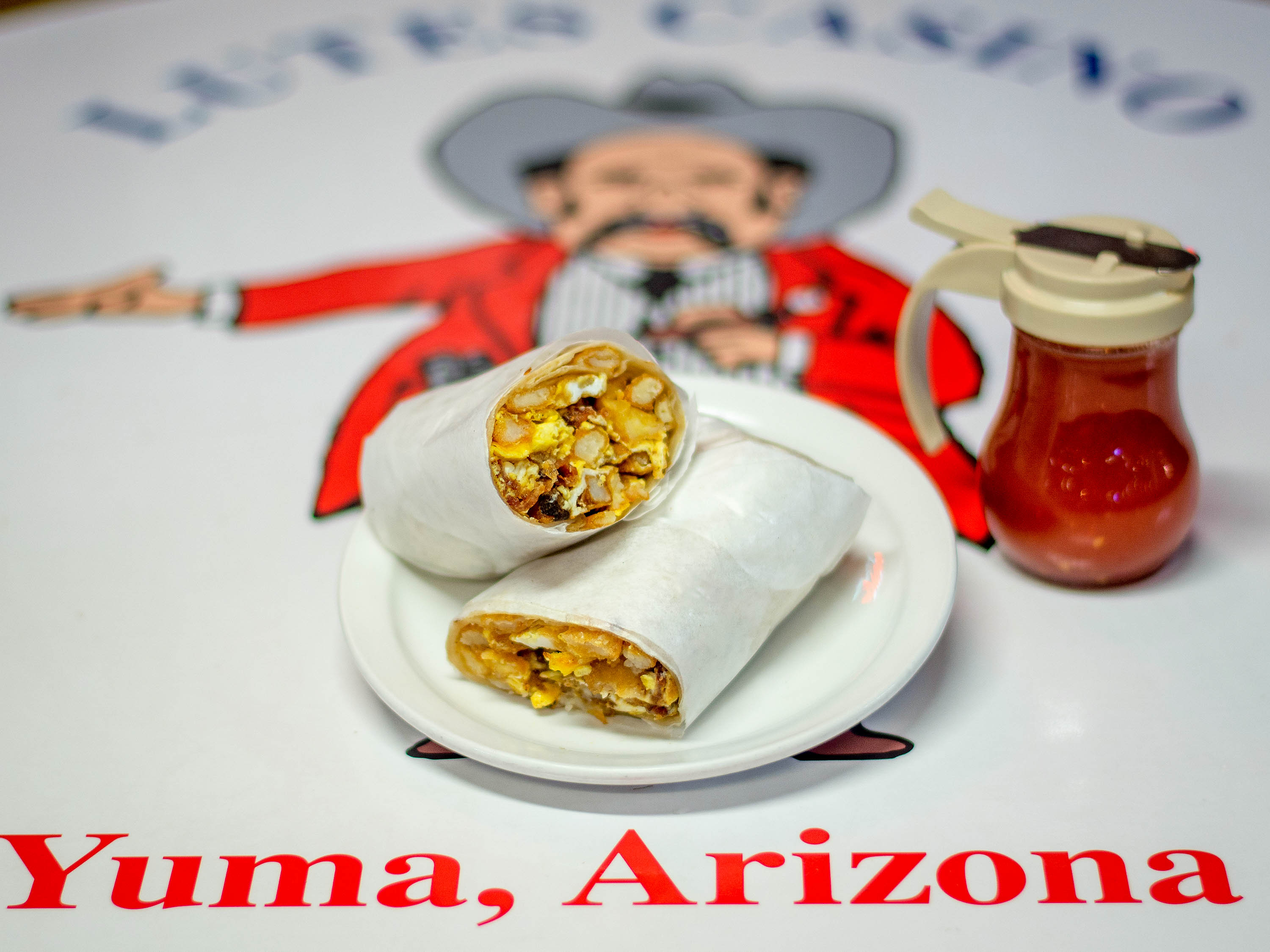 Order Breakfast Burrito food online from Lutes' Casino store, Yuma on bringmethat.com