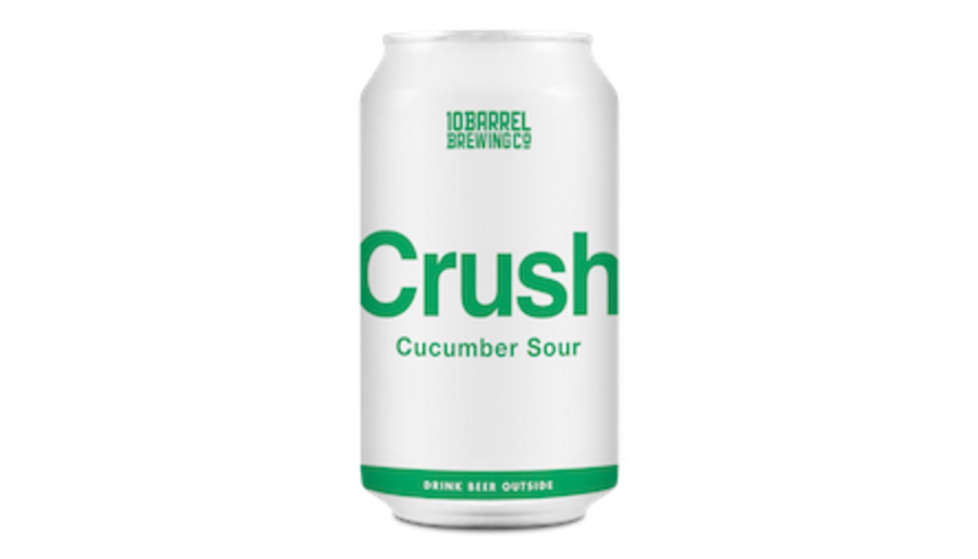 Order 10 Barrel Brewing Co. Cucumber Sour Crush 6x 12oz Cans food online from Golden Rule Liquor store, West Hollywood on bringmethat.com