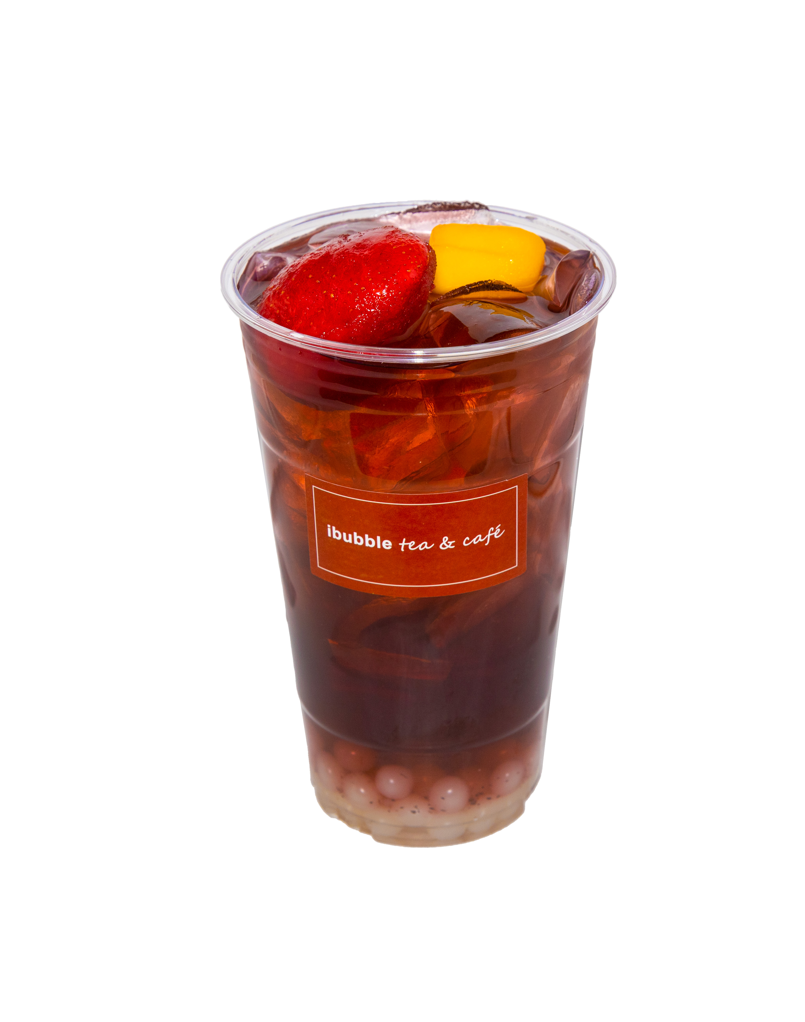 Order B8: Blueberry Ice Tea food online from I Bubble Tea & Cafe store, Cranford on bringmethat.com
