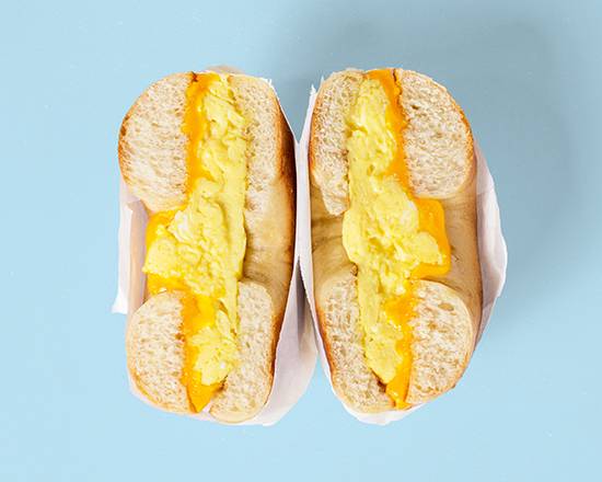 Order Egg and Cheese Bagel food online from Brekkie Bagels store, Troy on bringmethat.com