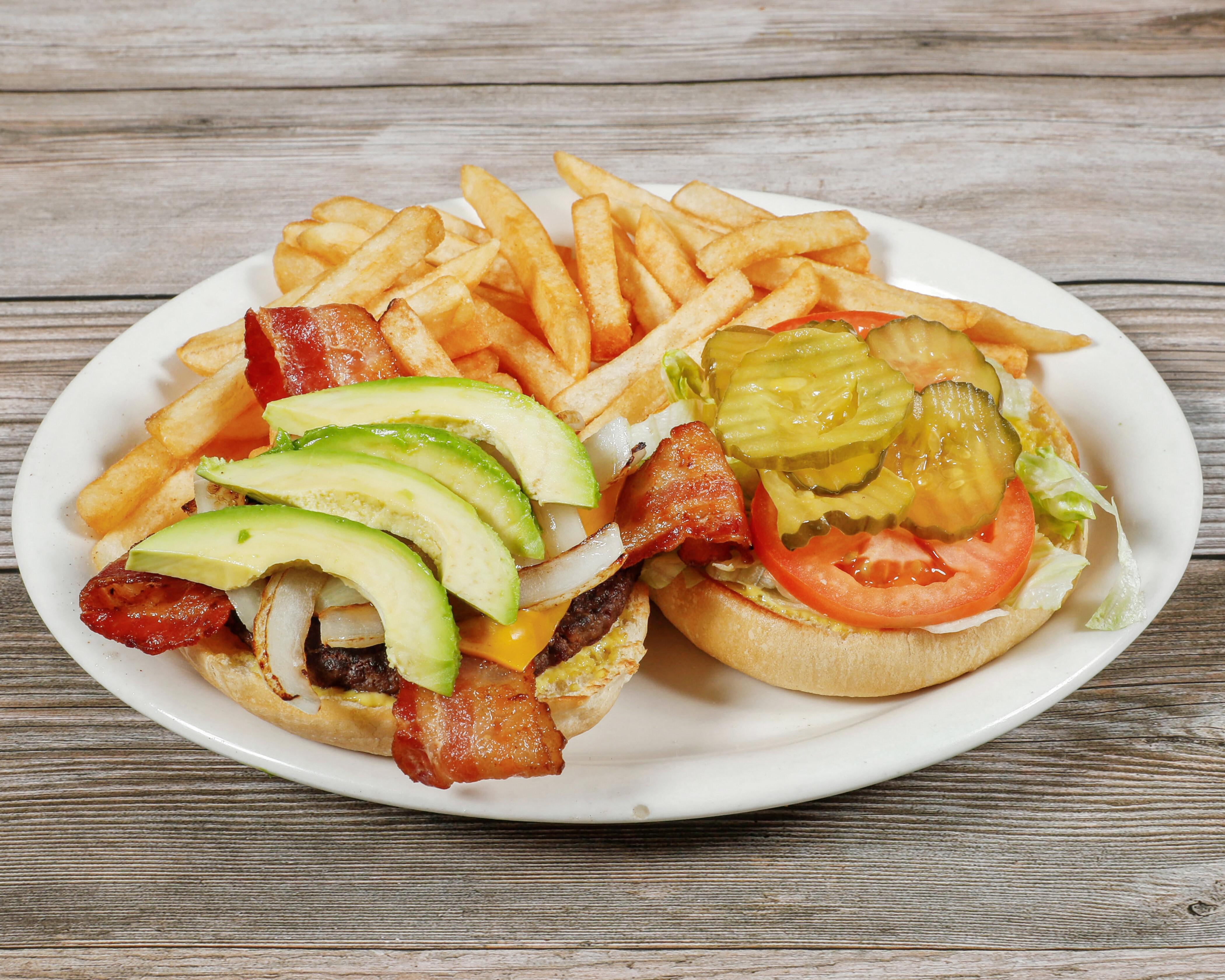 Order Build Your Own Burger food online from Chubby Diner store, Hanford on bringmethat.com