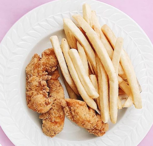 Order Chicken Strips & Fries food online from Bc Cafe store, Salt Lake City on bringmethat.com
