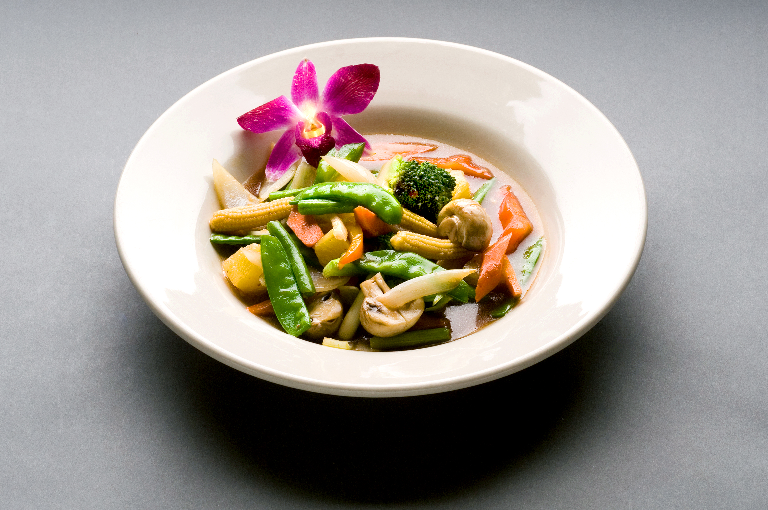 Order Vegetables Delight Dinner food online from Orchid Thai Restaurant & Bar store, Falmouth on bringmethat.com
