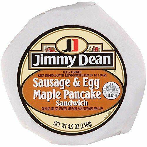 Order Jimmy Dean Egg Pancake And Sausage Sandwich food online from Lone Star store, Sunnyvale on bringmethat.com