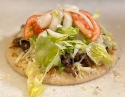 Order Super Steak Taco food online from The Taste of Chicago store, Chicago on bringmethat.com