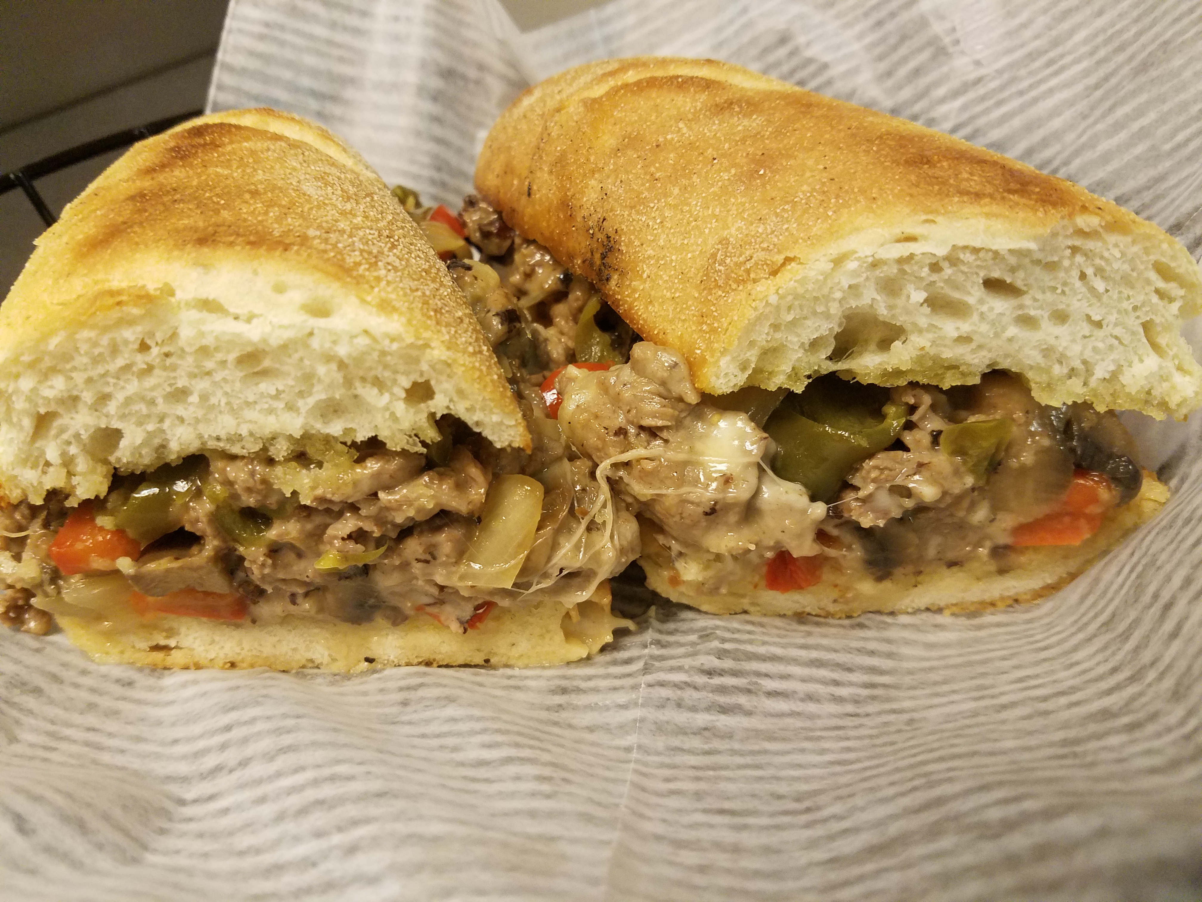 Order Cheesesteak Sub food online from Vespa's Pizza store, Essex on bringmethat.com