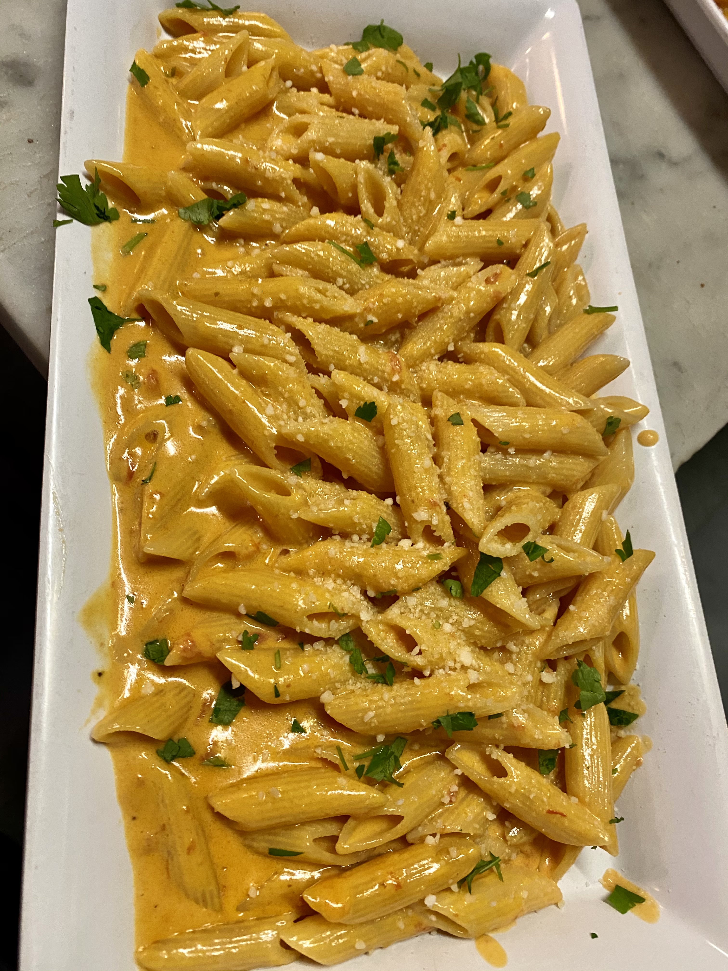 Order Penne Vodka Sauce food online from Tre Colore store, Middletown on bringmethat.com
