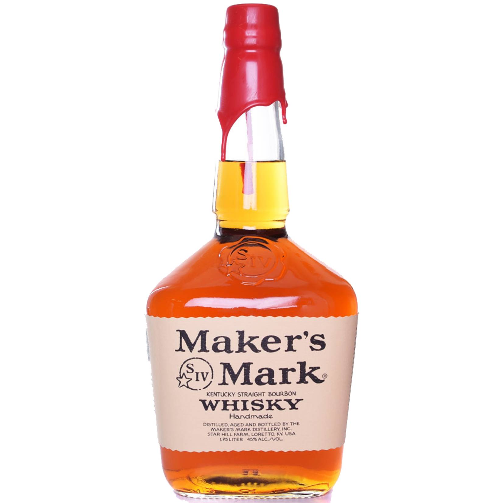 Order Maker's Mark Bourbon 1.75L food online from Windy City Liquor Market store, El Cajon on bringmethat.com