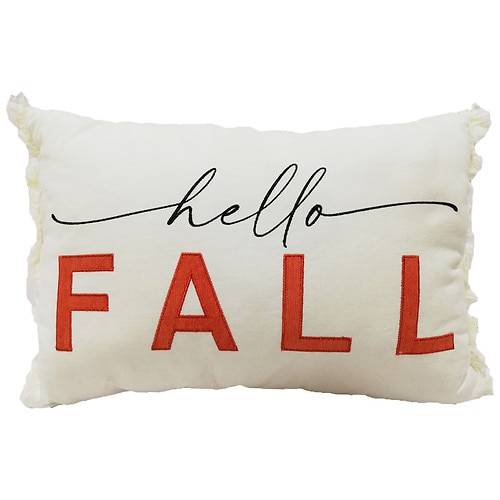 Order Festive Voice HELLO FALL PILLOW DECOR - 1.0 ea food online from Walgreens store, Centennial on bringmethat.com