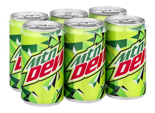 Order Mountain Dew Cola (7.5 oz x 6 ct) food online from Rite Aid store, Brook Park on bringmethat.com