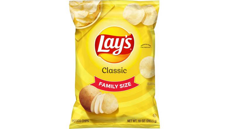 Order Lay's Potato Chips, Classic Flavor food online from Riverside Sunoco store, Westport on bringmethat.com