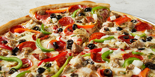 Order 17" Supremo (Ny Style Specialty) food online from Sbarro store, Dearborn on bringmethat.com