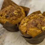 Order Apple Walnut Muffin (2 oz.) food online from Croissant Bakery store, Norcross on bringmethat.com