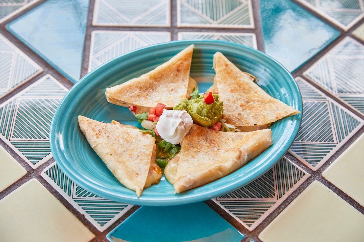 Order Hector's Quesadilla food online from Margaritas store, Groton on bringmethat.com