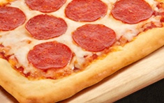 Order Pepperoni Artisan Flatbread  food online from Round Table Pizza store, Laguna Niguel on bringmethat.com