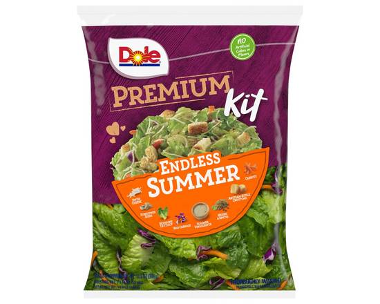 Order Dole · Premium Endless Summer Salad Kit (1 kit) food online from Shaw's store, Newburyport on bringmethat.com