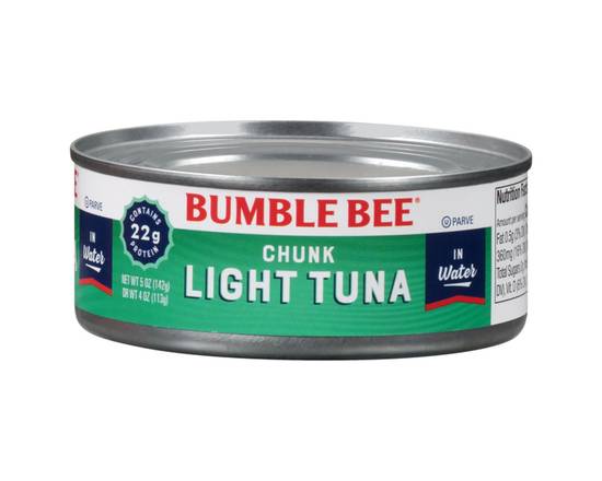 Order Bumble Bee Chunk Light Tuna In Water 5oz food online from Rocket store, Oxnard on bringmethat.com