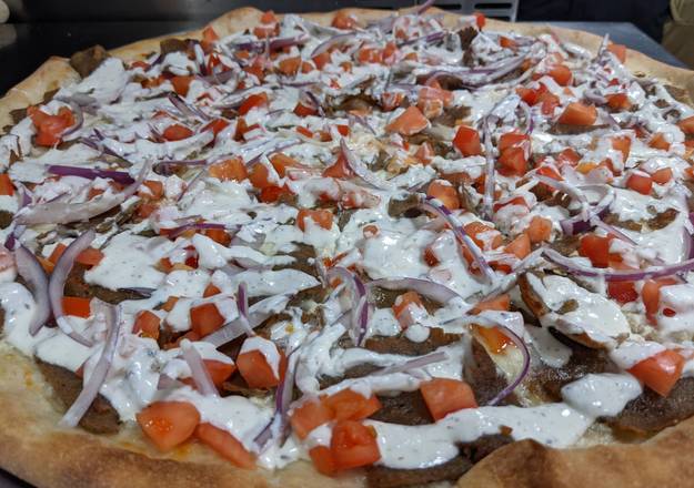 Order Gyro Pizza food online from Mesa Pizza store, Iowa City on bringmethat.com