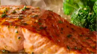 Order Pan Seared Salmon with Lemon Butter Sauce food online from Pacific Pourhouse store, Union City on bringmethat.com