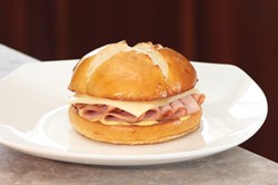 Order Ham Sandwich food online from The Great American Bagel store, Orland Park on bringmethat.com
