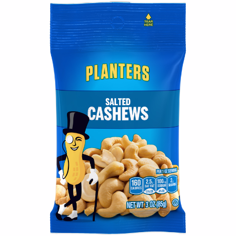 Order Planters Salted Cashews 3oz food online from 7-Eleven store, Cleveland on bringmethat.com