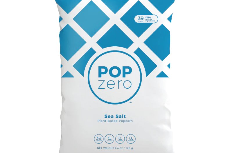 Order Pop Zero - PopCorn - Sea Salt - Vegan - 5 Oz food online from Luv Mart store, Santa Cruz on bringmethat.com