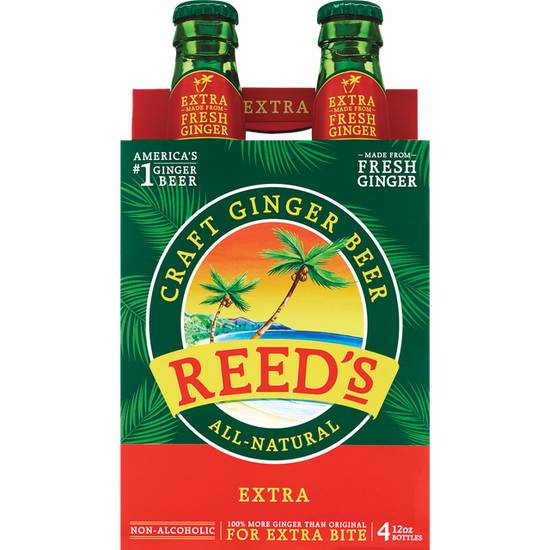 Order REEDS EXRA GINGER BREW 4PK food online from Cvs store, GREENWICH on bringmethat.com