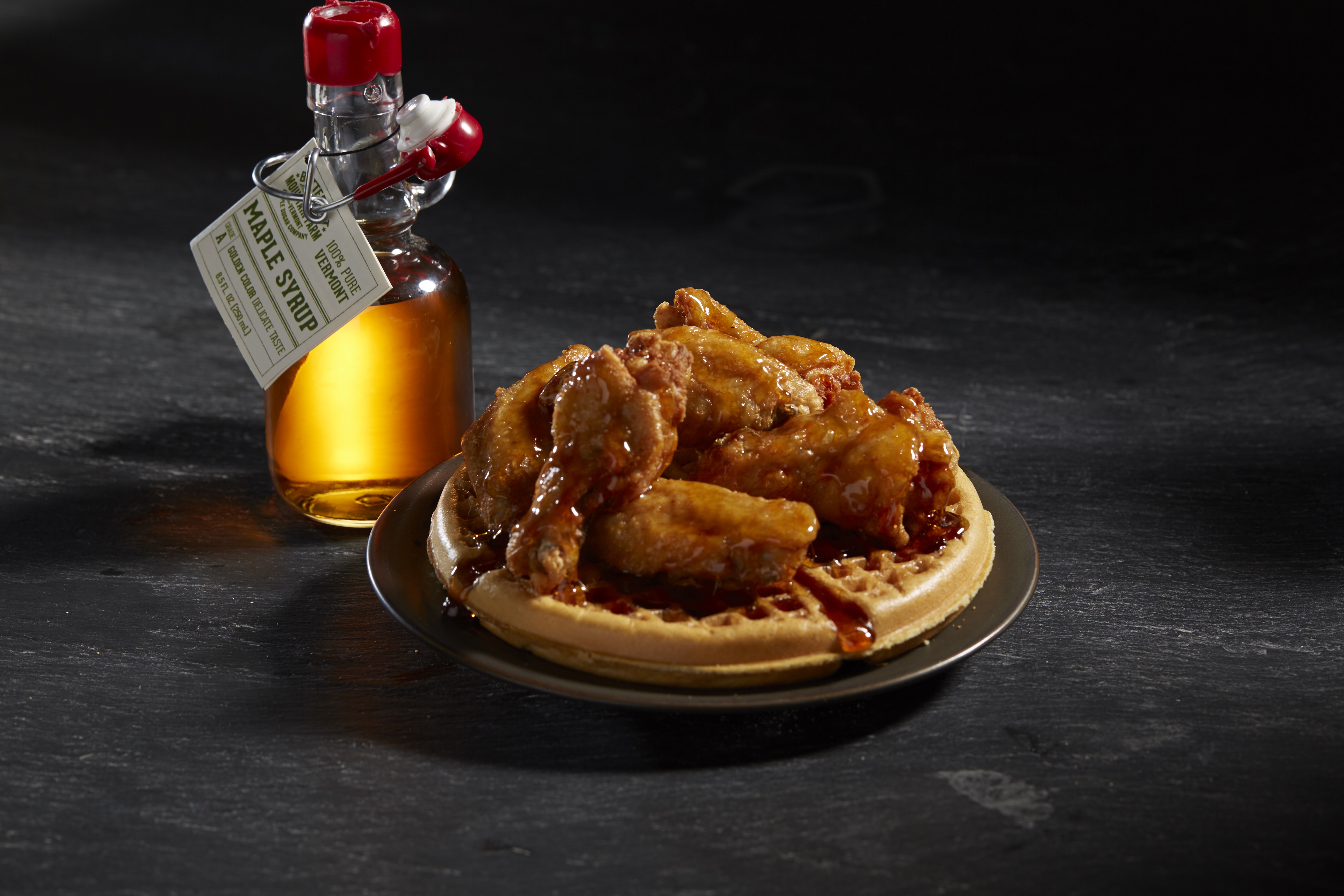 Order Waffle and 6 Wings food online from Wings Of New York store, South Bound Brook on bringmethat.com