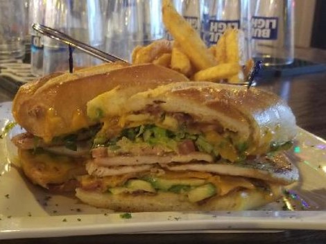 Order Grilled Chicken Ranch Sandwich food online from Bayonne Patio Bar & Grille store, Bayonne on bringmethat.com