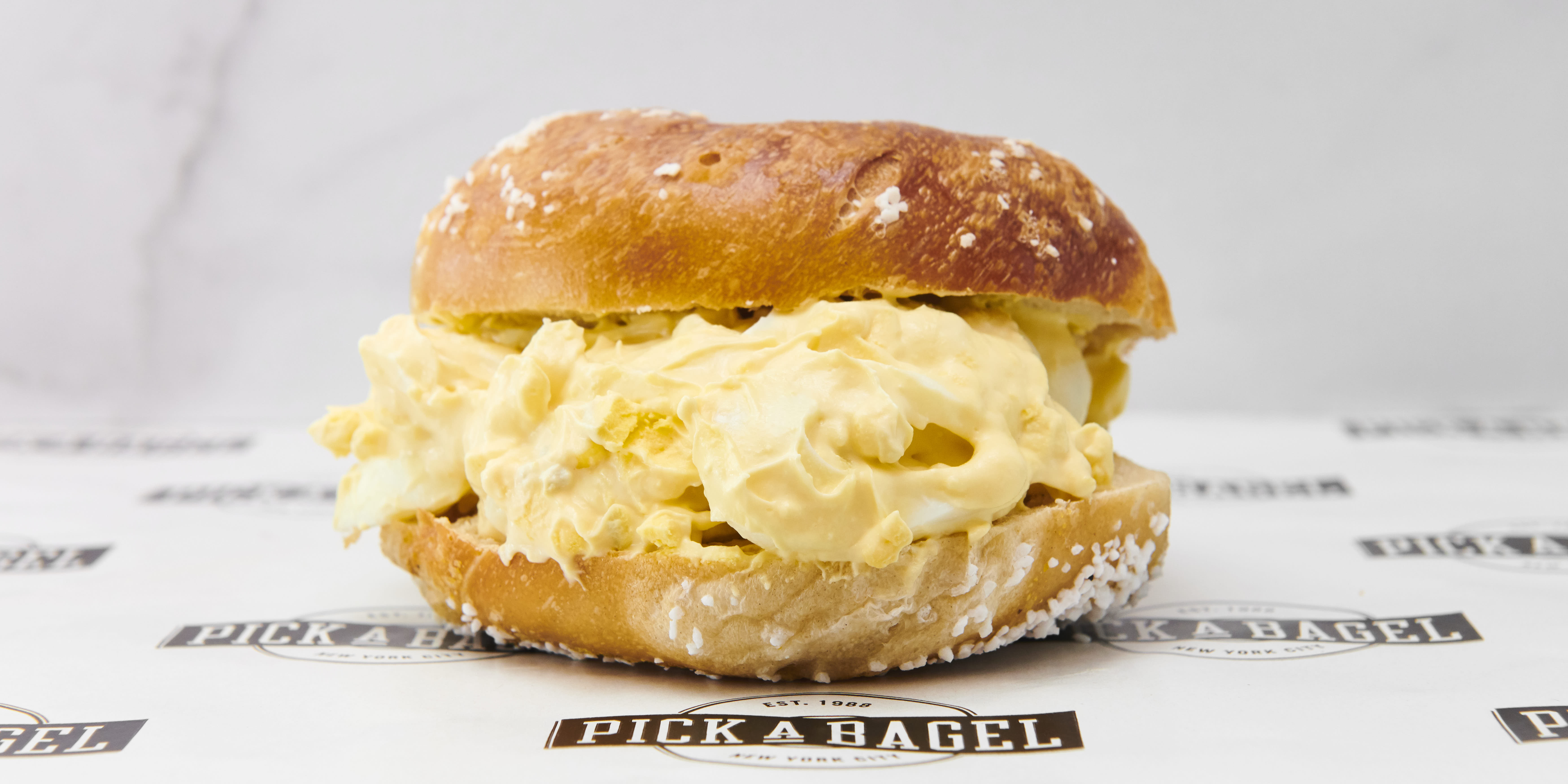 Order Salad Sandwich food online from Pick a Bagel store, New York on bringmethat.com