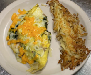 Order Omelet food online from Hot Rodz Diner Terrell store, Terrell on bringmethat.com